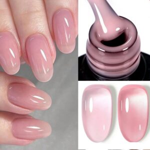 Extension Gel Nail Polish Jelly Transparent Semi Permanent Soak Off Nail Art Construction Gel