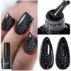Glitter Bright Colorful Gel Nail Polish Sparkling All For Manicure Base Top Coat Soak Off Nail Art Gel Varnish