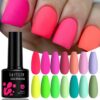 Gel Nail Polish Colorful Glitter Vernis Semi Permanent Soak Off Nail Art Manicure UV LED Gel Varnishes