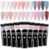 Extension Nail Gel Polish Glitter Vernis Semis Permanent UV Gel For Manicure Nail Art Prolong Construction Gel
