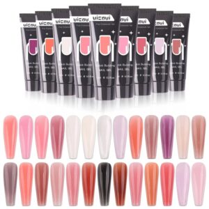 Extension Gel UV Fast Nail Polish Gel Finger Quick Building Poly Nail Gel Soak Off Nail Art Gel Varnish