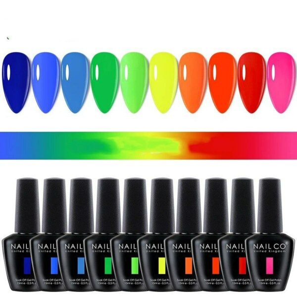 Gel Nail Polish Set Hybrid Varnishes Nails Art Manicure Gel Polish Set Vernis Semi Permanent UV Gel Glue Kit