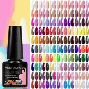 Gel Nail Polish Vernis Glitter Sparkly Semi Permanent Soak Off LED UV Gel Varnish Nail Art Manicure