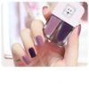 Two-tone No-bake Quick Dry Long Lasting Nude Color Water-based Nail Polish Student Premium White Transparent Color