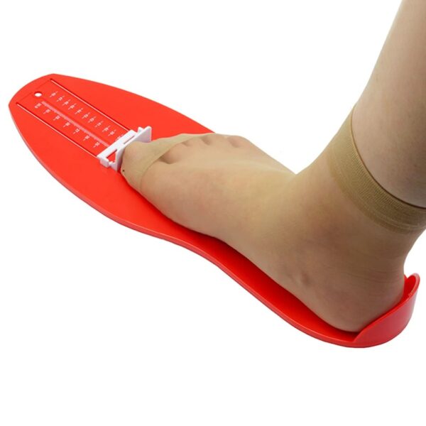 Durable Foot Measure Tool Gauge Practical Multi-functional Feet Length Width Shoes Size Measuring Ruler for Adults