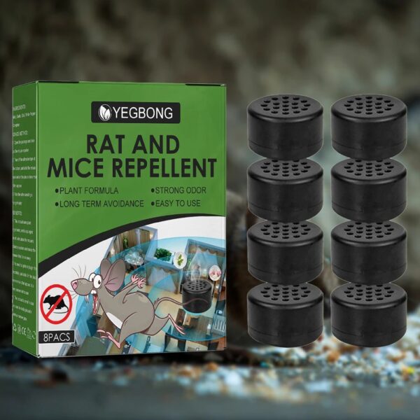 Rat Repellent Peppermint Oil Rodent Repellent Balls Rat Mice Repellent for Outdoor Indoor Pest Insect Control