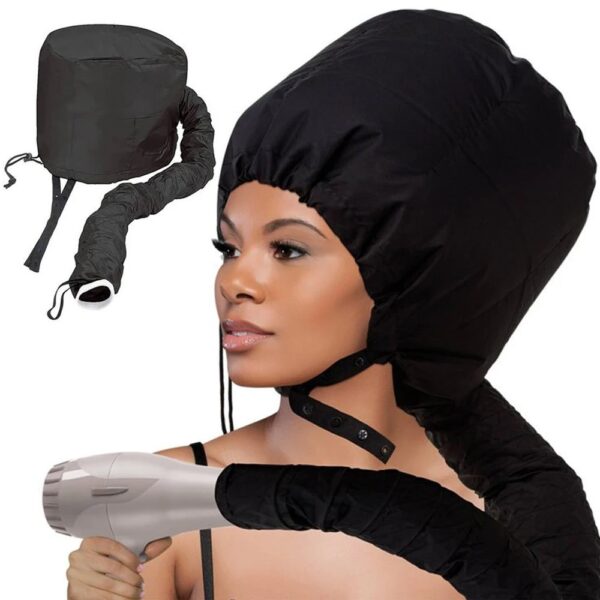 Hair Dryer Bonnet Hood Portable Soft Hairdryer Nursing Cap Heating Warm Air Drying Home Hairdressing Adjustable Accessory