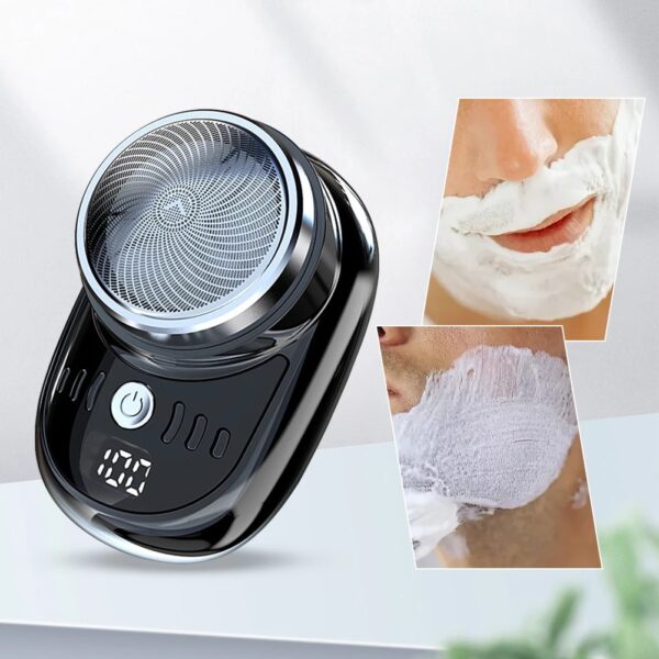 Mini Electric Shaver USB Charging Pocket Travel Razor Portable Wireless Detachable Shaver