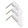 Baby Safety Lock Drawer Anti-Pinching Hand Cabinet Drawer Locks Plastic White Safety Buckle for Children Security Protection