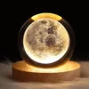 3D Crystal Ball Lamp with Galaxy and Planetary Projections USB Night Light for Cozy Atmosphere plasma ball 1