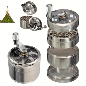 Hard Spice Grinder for Nutmeg Ginger Rock Salt and Peppercorn Hand tools 1