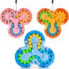 Rotating Magic Bean Fidget Toy Hand Spinner Office Relief Stress Anxiety Decompression Puzzle Cube Educational Beads Kids