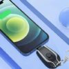 1500mAh Portable Mini Power Bank Keychain Emergency Charger for Iphone Android Smartphone portable power