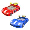 Electric Simulation Steering Wheel Toy Simulated Driving Early Learning Toy Tabletop Game Portable for Teens Children Girls Boys