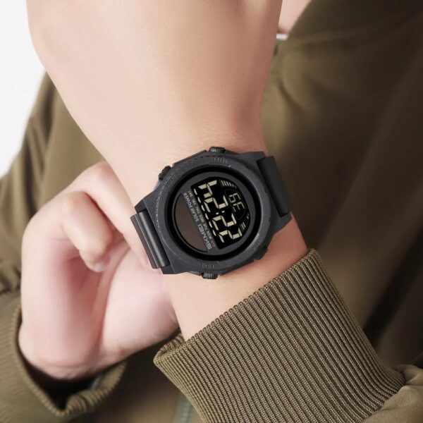 Fashion Casual 5Bar Waterproof Chrono Wristwatch Clock Reloj Hombre Energy Digital Sports Electronic Watches For Men