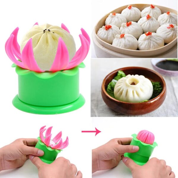 Bun Making Mould DIY Ravioli Pastry New Pie Steamed Stuffed Bun Dumpling Maker Mold Chinese Baozi Maker Baking Tools For Kitchen