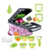 Multifunctional Vegetable Chopper Onion Chopper Handle Food Grate Food Chopper Kitchen Vegetable