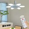 U-Shape Blade Light LED Folding Blade Light Socket Fan Light Light Modes