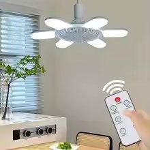 U-Shape Blade Light LED Folding Blade Light Socket Fan Light Light Modes