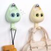 Cute Hooks Will Blink Creative Wall Hooks Household Bathroom Clutter Storage Hook for Clothes Towel Key Hanger Home Organizer