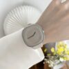 Women Watches Minimalism Square Dial Leather Strap Lady Watch Quartz Watch for Couple