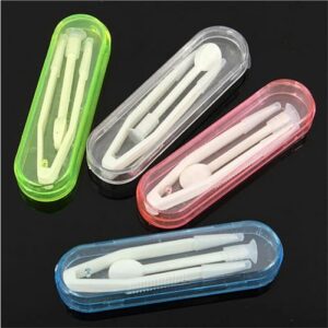 Contact Lens Inserter Remover Multicolor Contact Lenses Tweezers And Suction Stick For Special Clamps Tool
