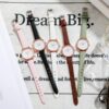Women's Watches Simple Quartz Wristwatches Leather Watches Students Clock Ladies Watch Gift