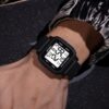 Black Sports Watch Men's Digital Watch Clock Waterproof Women Watches LED Electronic Wristwatch