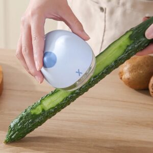 Vegetable Peeler With Storage Box Small Household Manual Resuable Cartoon Cat Shape Peeling