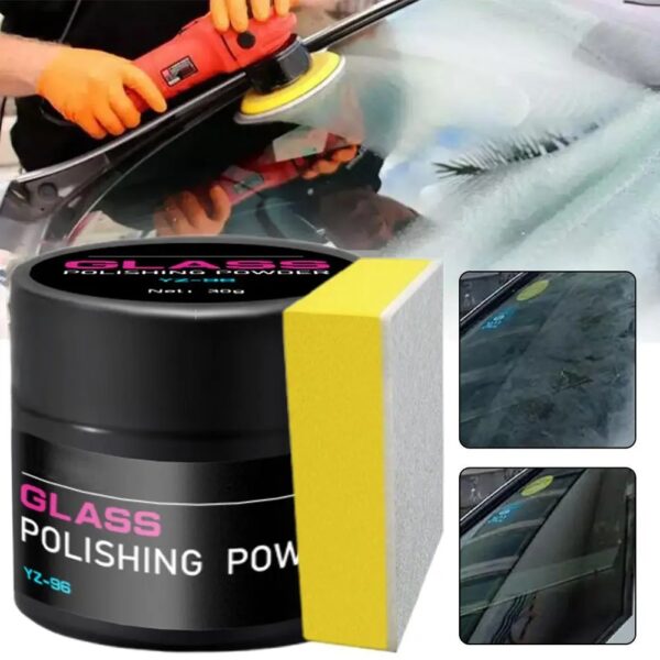 Glass Polishing Cerium Oxide Powder Car Window Polish Mirrors Powder Powder Glass Remove Composite Rare Repair Tool