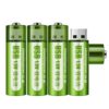 USB Rechargeable Li-ion Battery  Battery Remote Control Mouse Small Fan Electric Toy Battery