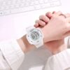 Sports Luminous Electronic Watch LED Men Women Multifunctional Digital Wirstwatches Clocks Students Gift Watches