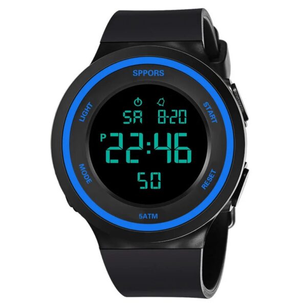 Watches Mens Electronic Watch Military Watches Waterproof swim Outdoor Sport Wristwatch Silicone Fashion Hours