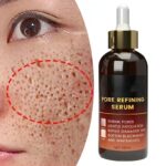 Pore Shrink Face Serum Remove Blackheads Acne Acidity Oil Control Repair Essence Moisturizing Nourish Pores Firming