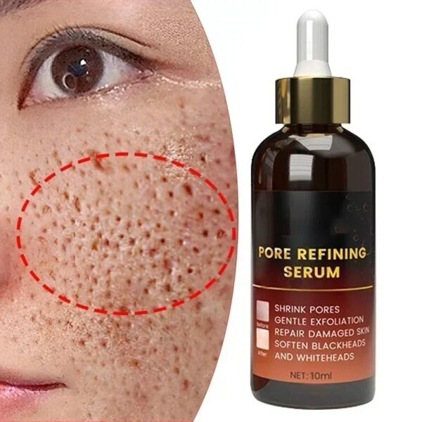 Pore Shrink Face Serum Remove Blackheads Acne Acidity Oil Control Repair Essence Moisturizing Nourish Pores Firming