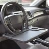 Portable Universal Drinks Holder With Multifunctional Table Desk Notebook Eat Work Cart Drink Coffee Holder Car Steering Wheel