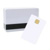 Magnetic Stripe credit card size blank Contact Smart PVC Card