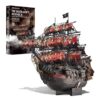 3D Puzzles The Queen Anne's Revenge Pirate Ship Metal Model Building Blocks 3D Boat Jigsaw