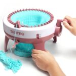 Hand Knitting Machine DIY Hand Knit Scarf Sweater for Adult Children Hats and Socks Hand Knitting Artifact