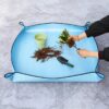 Planting Mat PE Gardening Potting Mat Gardening Pad Waterproof Foldable Pot Gardening Mat Transplanting Plant Pad