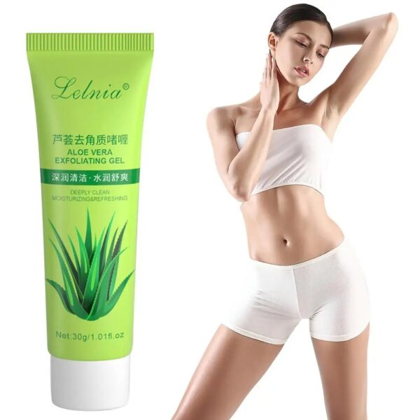 Aloe Vera Exfoliating Gel Face Scrub Peeling Control Care Gel Body Oil oil Product Whitening Refreshing Moisturizi