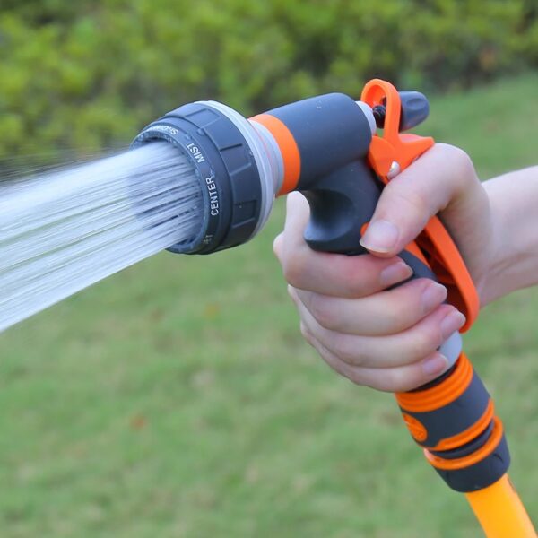 Garden Hose Nozzle Gardening Hose Sprayer Nozzle Multifunctional High Pressure