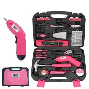 Apollo Precision Tools  Household Tool Set including Cordless Screwdriver