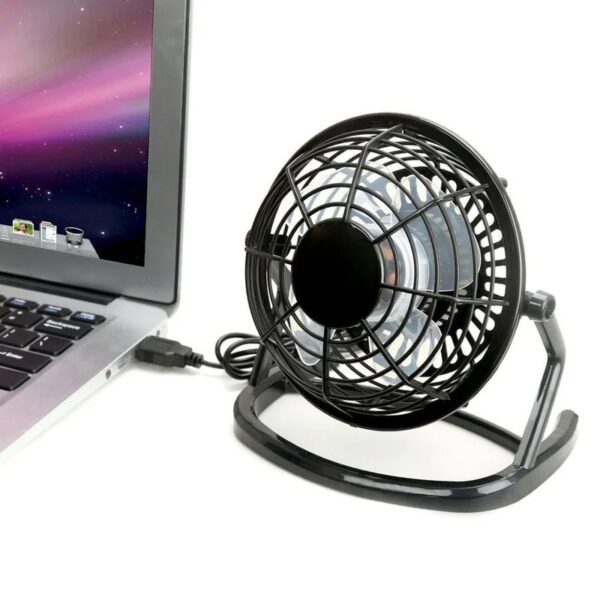 USB Silent Fan Desk Cooler for Laptop Notebook Desktop PC Ofiice Summer Cooling Fan Blades Rotatable USB Mini Fans Socket