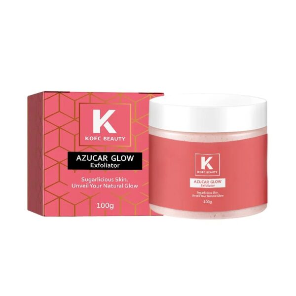 Glow Exfoliator Facial Sugar Scrub Exfoliation Hydration Brightening Cell-renewal Oil Control Natural Glow