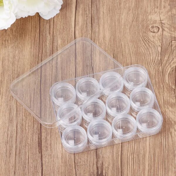 Contact Lens Box Holder Portable Small Lovely Clear Eyewear Bag Container Contact Lenses Soak Storage Case