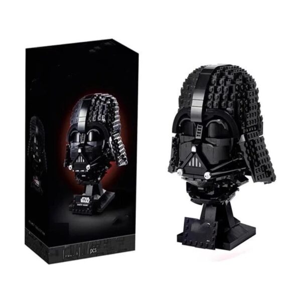 Fighter Pilot Helmet  SpaceShip Battle Model Building Block Architecture Education Assembly Model Toy Gifts