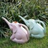 Lovely Design Elephant Watering Can Novelty Indoor Watering Can Decorative & Functional Watering Can Easy Pour Out Can