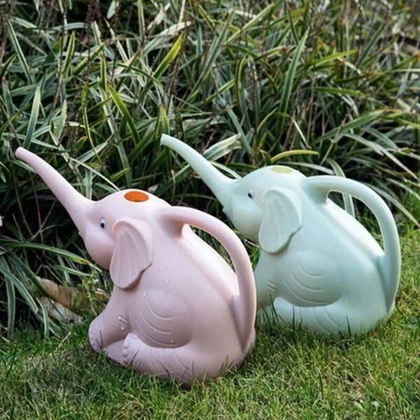 Lovely Design Elephant Watering Can Novelty Indoor Watering Can Decorative & Functional Watering Can Easy Pour Out Can