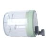 Green Food Processor Kitchen Gadgets 200ml/400ml Vegetable Chopper Blender Stainless Steel Blades Manual Pull Food Chopper
